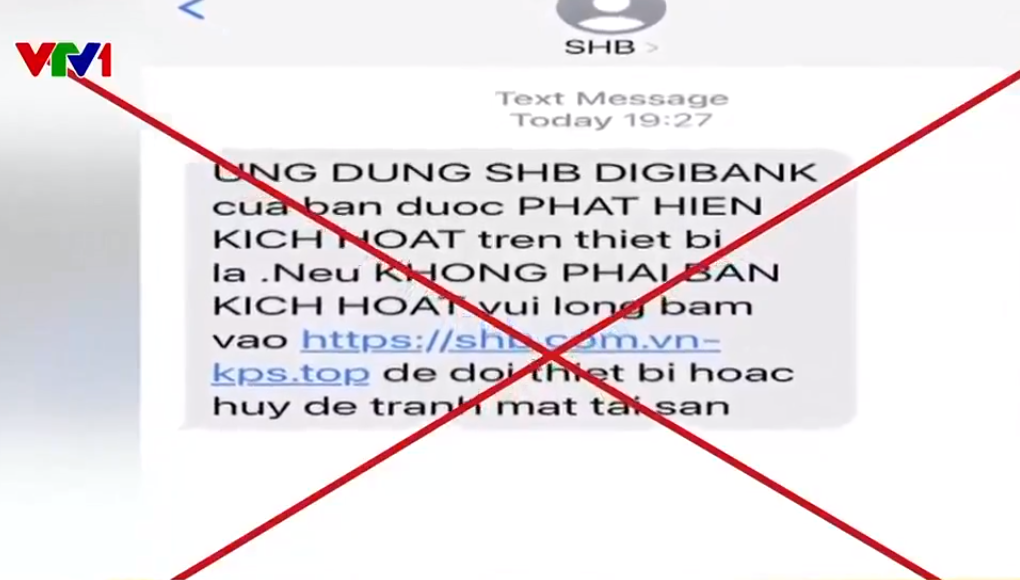 Cảnh giác mắc bẫy tin nhắn giả mạo ngân hàng