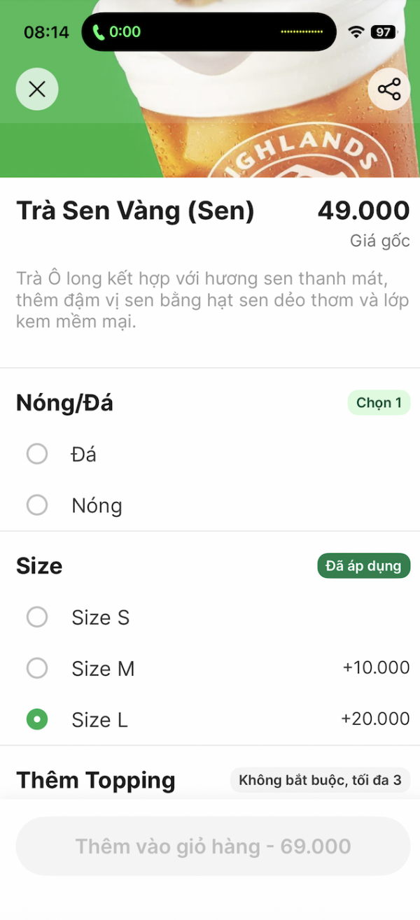 Highlands Coffee ngưng bán trà sen vàng, trà vải do Công ty Đồ hộp Hạ Long cung cấp