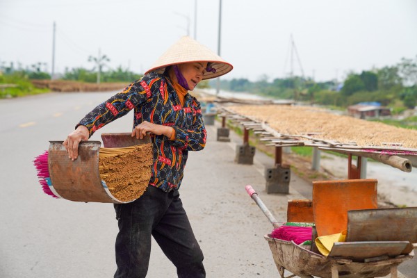 Làng hương Quảng Phú Cầu tất bật trước dịp Tết Nguyên đán