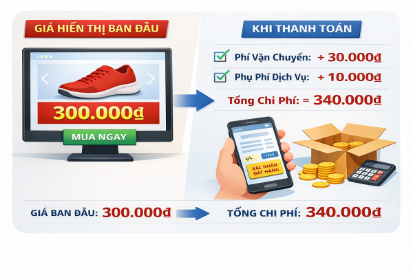 Mua hàng online tưởng rẻ nhưng 'chi phí ẩn' biến thành đắt Mua hàng online tưởng rẻ nhưng 'chi phí ẩn' biến thành đắt