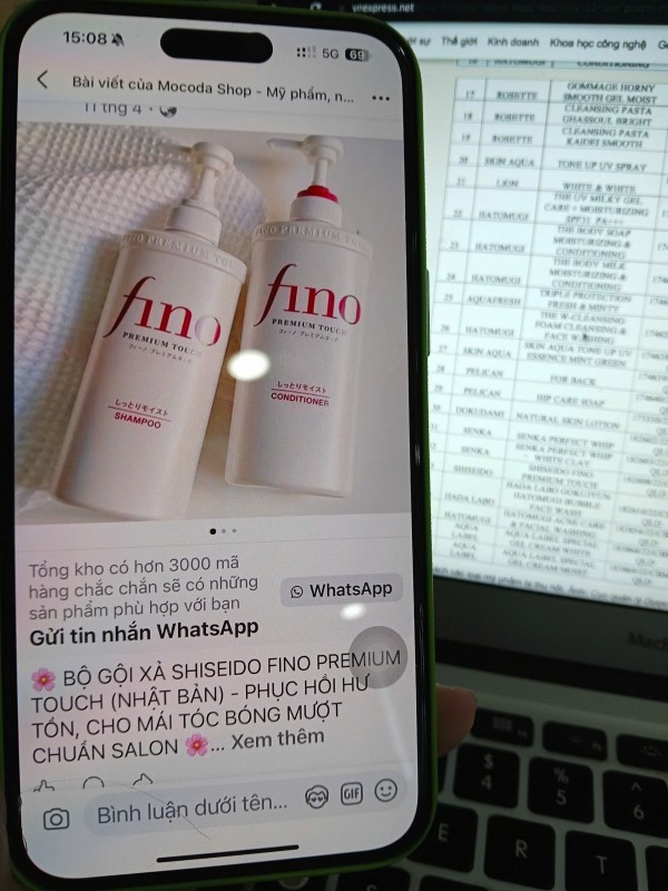 Mỹ phẩm bị thu hồi vẫn được bán trên mạng