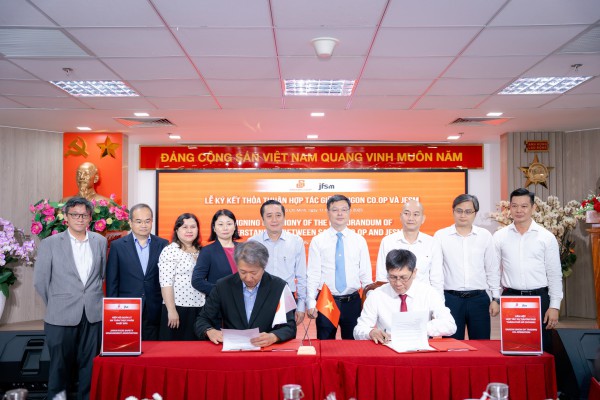 Saigon Co.op ký hợp tác với Hiệp hội Quản lý an toàn thực phẩm Nhật Bản Saigon Co.op ký hợp tác với Hiệp hội Quản lý an toàn thực phẩm Nhật Bản