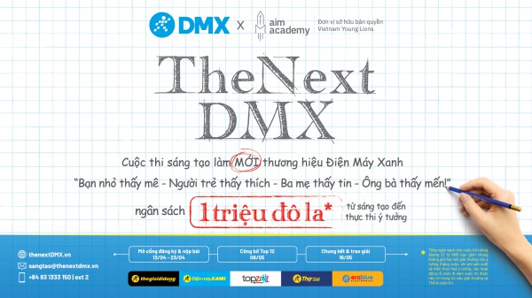 Điện Máy Xanh thưởng 1 triệu USD cho cuộc thi sáng tạo làm mới thương hiệu