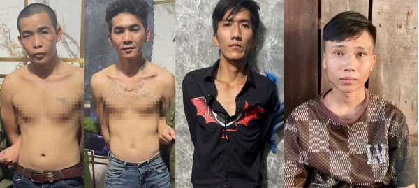 Bắt quả tang nhóm người sử dụng ma túy, thu giữ 2 vật giống súng Bắt quả tang nhóm người sử dụng ma túy, thu giữ 2 vật giống súng