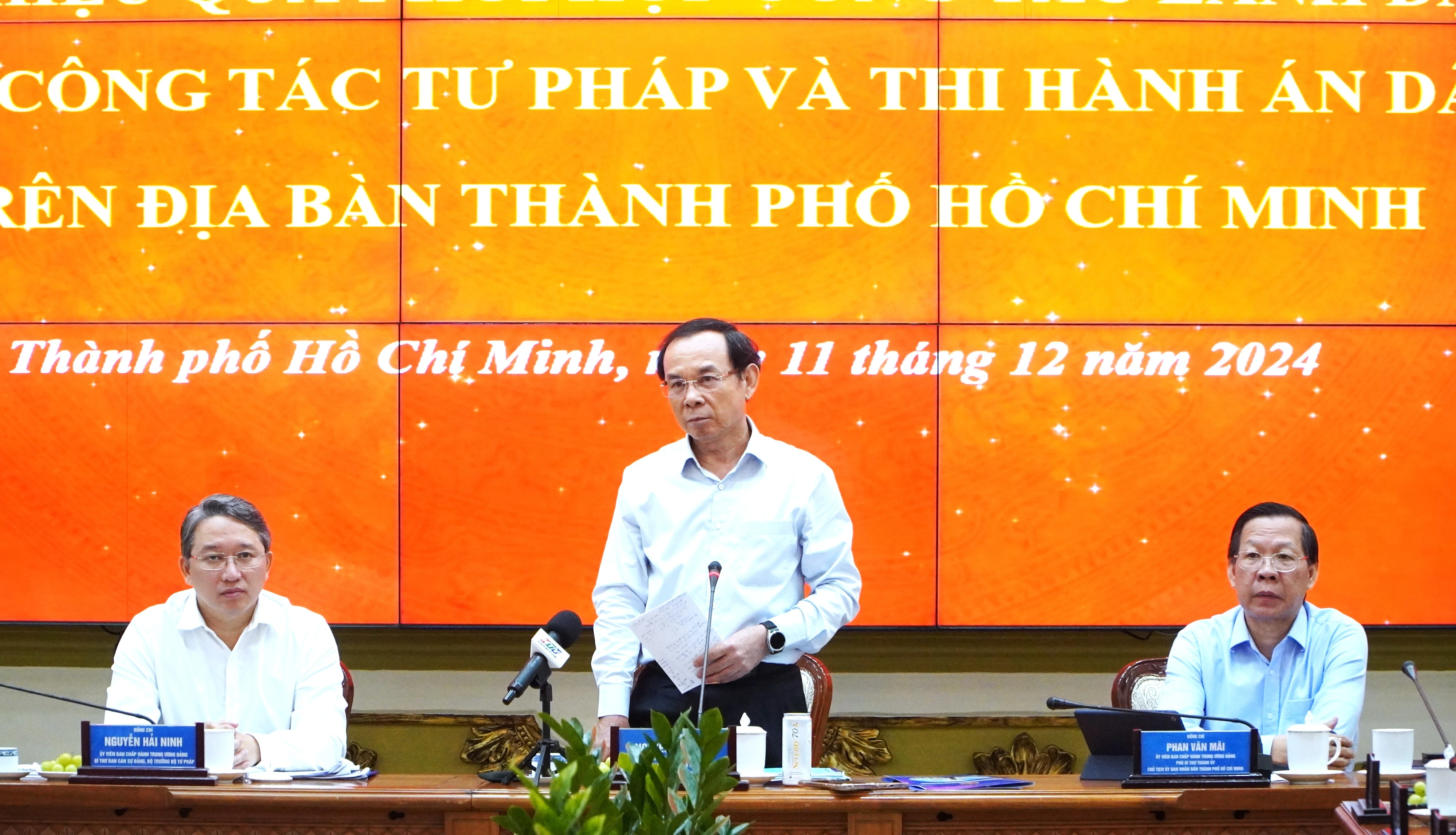 Bí thư Nguyễn Văn Nên: Vụ Vạn Thịnh Phát, lo nhất là thi hành án