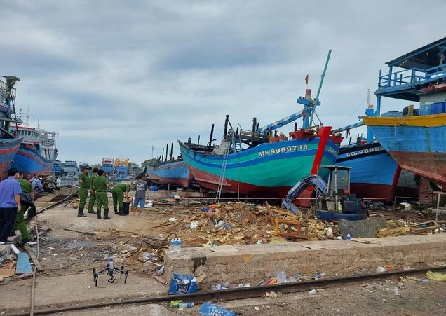 Bình Thuận: Kết thúc điều tra vụ cháy 11 tàu cá của ngư dân ở Phan Thiết