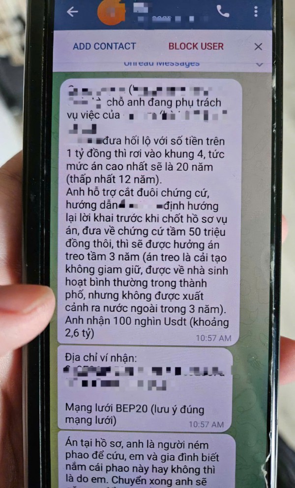 Cảnh báo thủ đoạn mạo danh công an, kêu người nhà chuyển tiền điện tử để 'chạy án'