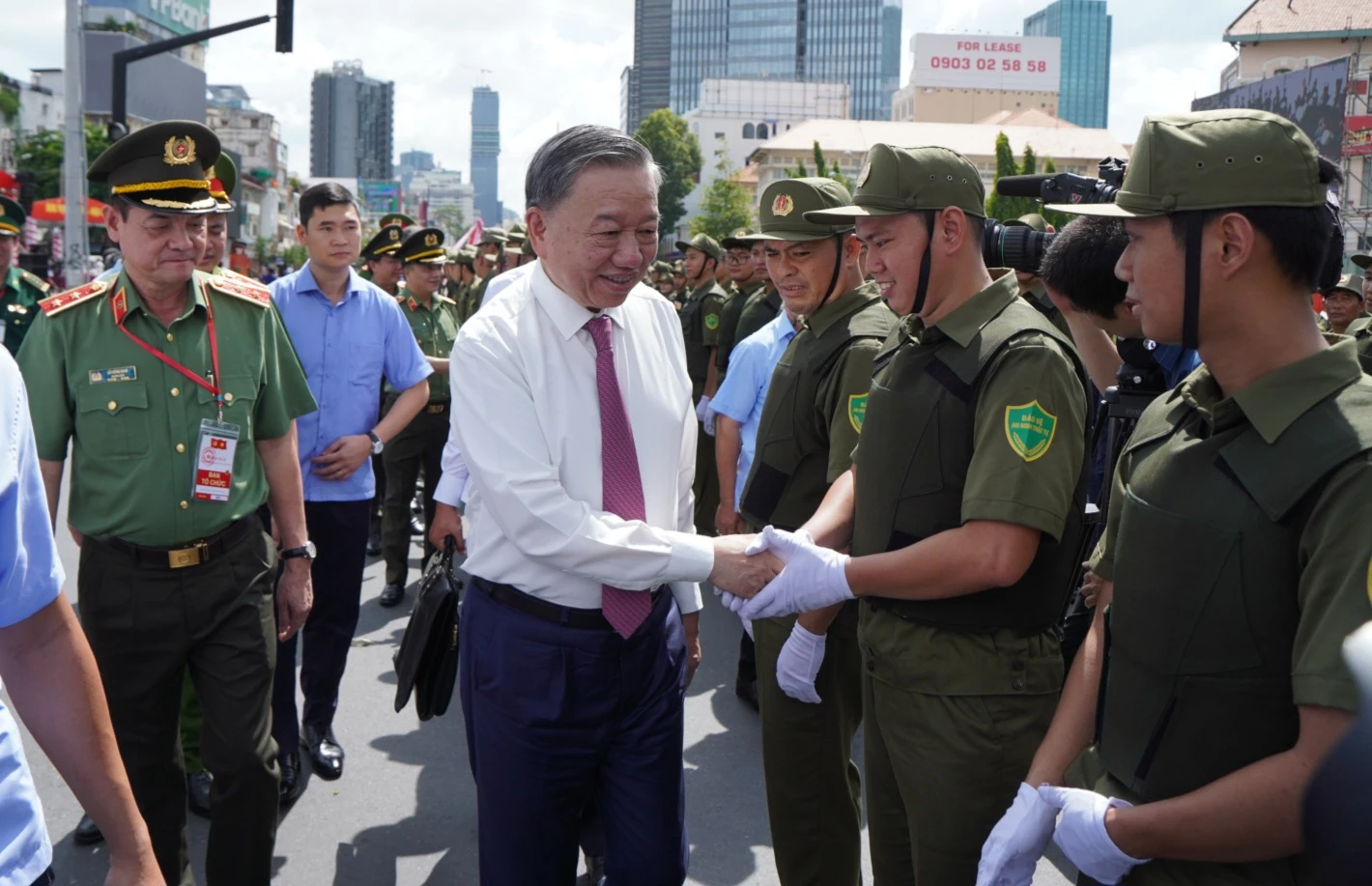 Chủ tịch nước Tô Lâm: Lực lượng ANTT ở cơ sở là cánh tay nối dài của Công an nhân dân