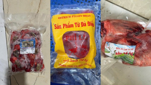 Công an TP.HCM bóc trần đường dây 'phù phép' 50 tấn thịt heo thành 'đặc sản rừng' Công an TP.HCM bóc trần đường dây 'phù phép' 50 tấn thịt heo thành 'đặc sản rừng'