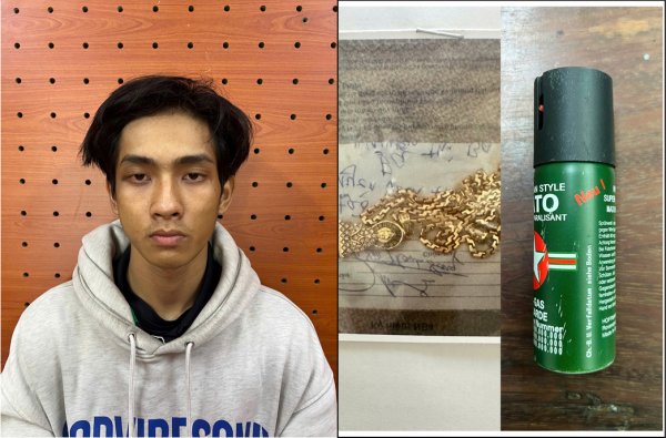 Cướp dây chuyền rồi xịt hơi cay vào mặt nạn nhân để tẩu thoát