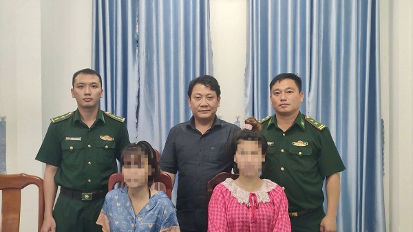 Giải cứu 2 thiếu nữ 14 tuổi bị lừa bán sang Campuchia với giá 60 triệu đồng