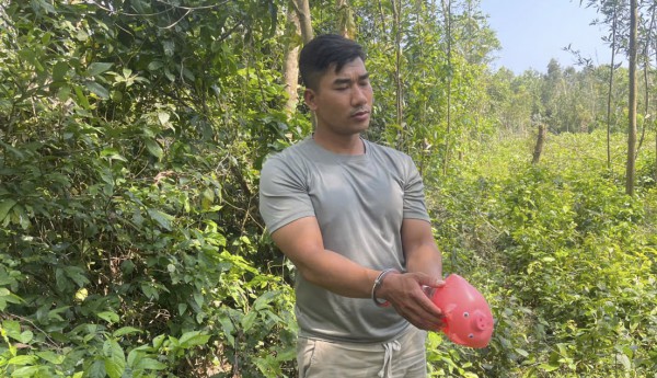 Nghi phạm thực hiện hàng loạt vụ trộm cắp ở Quảng Ngãi sa lưới