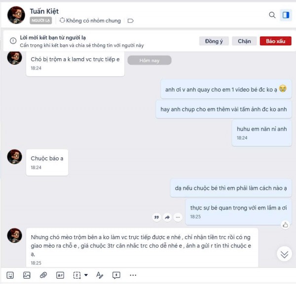 Nhức nhối trộm chó, mèo ở TP.HCM - Kỳ 2: Dùng AI tạo chó giả để lừa tiền chuộc Nhức nhối trộm chó, mèo ở TP.HCM - Kỳ 2: Dùng AI tạo chó giả để lừa tiền chuộc