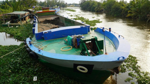 Phát hiện hơn 2.000 mét khối 'cát lậu' đang bơm vào công trình tại Tây Ninh Phát hiện hơn 2.000 mét khối 'cát lậu' đang bơm vào công trình tại Tây Ninh