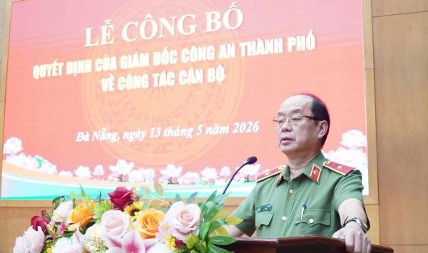Phòng An ninh mạng Công an Đà Nẵng có trưởng phòng mới