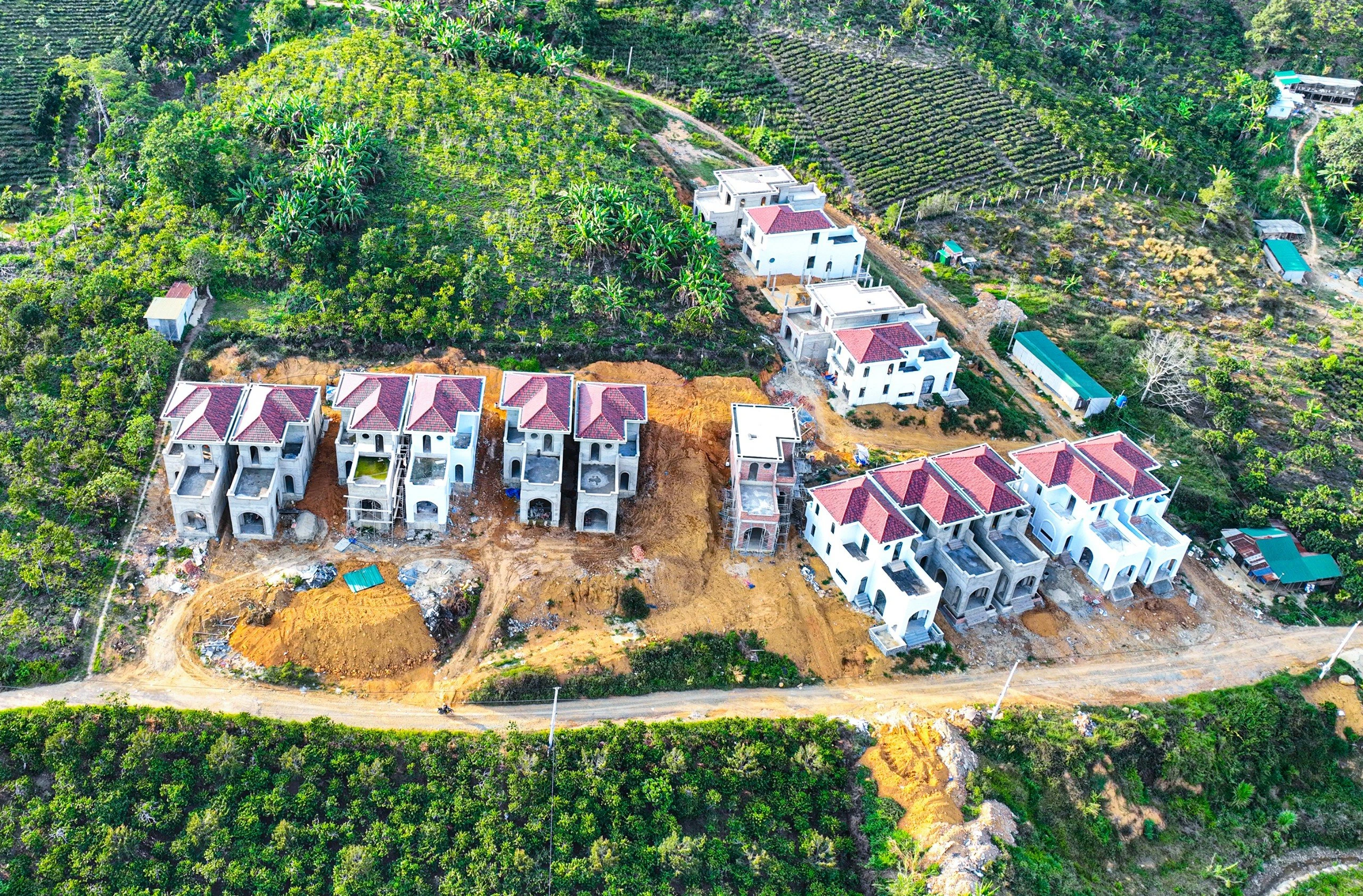 Sở Xây dựng Lâm Đồng nói gì về 17 căn biệt thự xây dựng không đúng quy hoạch?