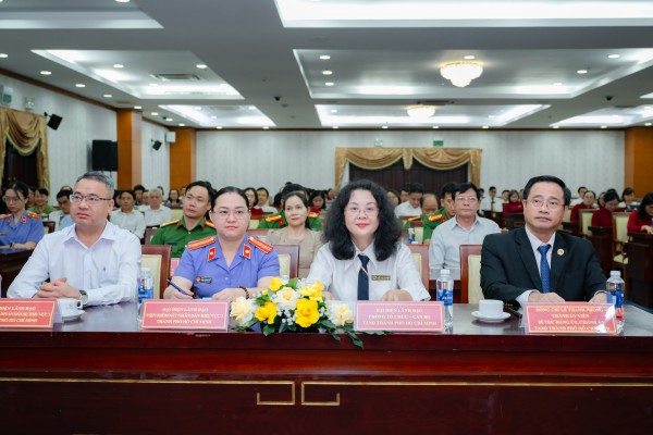 TAND khu vực 1, TP.HCM: Ghi dấu ấn với mô hình tòa án điện tử đầu tiên