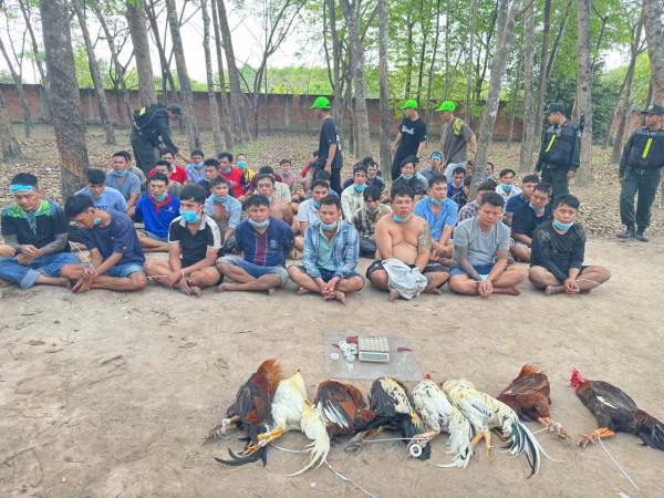 TP.HCM: Hàng trăm cảnh sát vây ráp, bắt giữ hơn 80 người đá gà, đánh bài