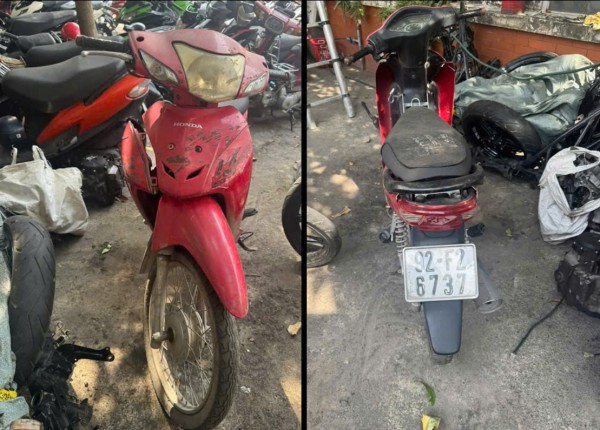 TP.HCM: Tìm chủ xe trong vụ hỗn chiến bằng kiếm Nhật
