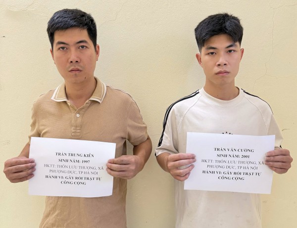 Tạm giữ 2 anh em đánh phụ nữ vì nghi quan hệ bất minh với bố mình