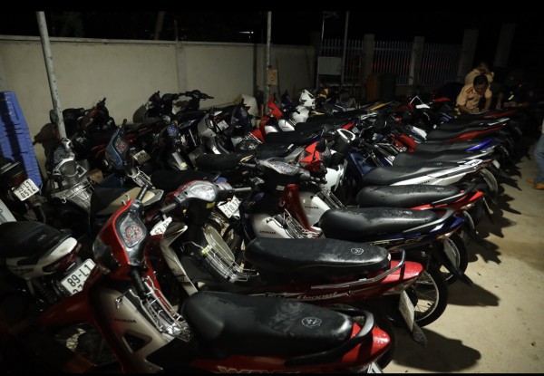 Tây Ninh: Điều tra nhiều điểm tập kết xe máy không rõ nguồn gốc