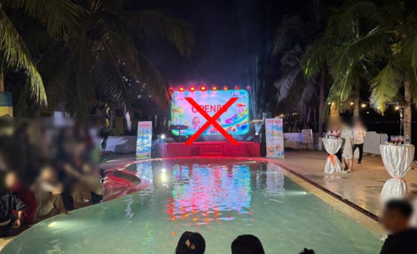 Thuê resort ở Mũi Né để làm sự kiện quảng cáo trang web cá cược trái pháp luật