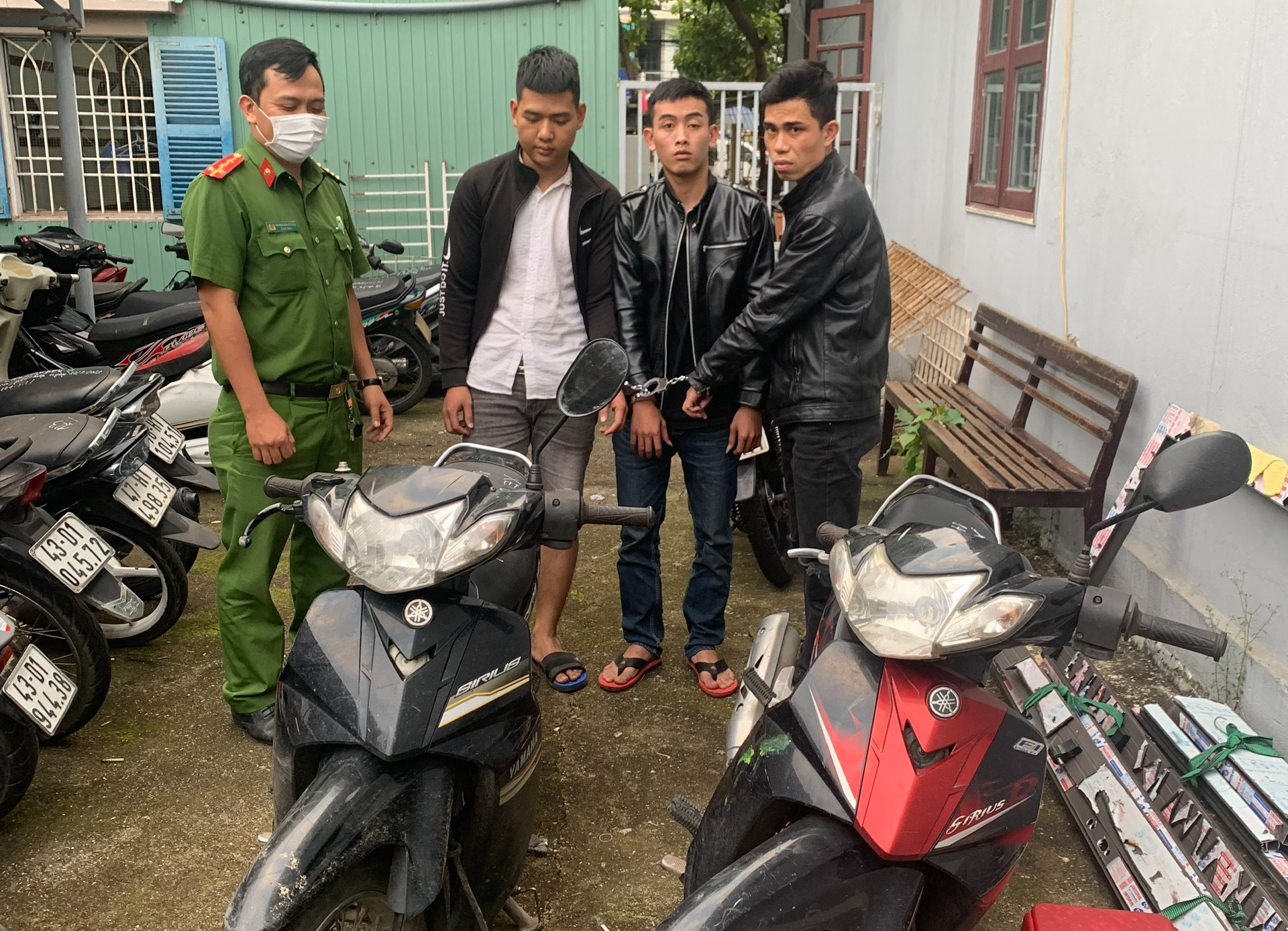 Trộm cắp xe máy ở Quảng Nam, đưa ra Đà Nẵng tiêu thụ thì bị bắt