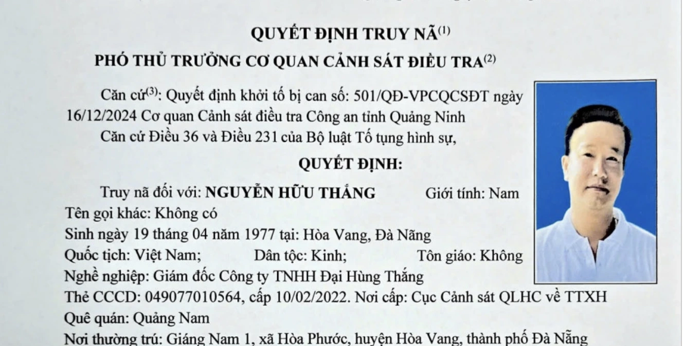 Truy nã giám đốc lừa đảo hơn 6 tỉ đồng