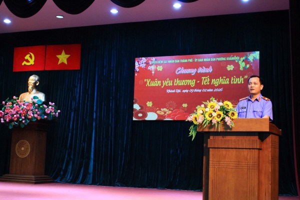 Viện KSND TP.HCM chung tay ‘vì một cái Tết ấm no’ trọn vẹn