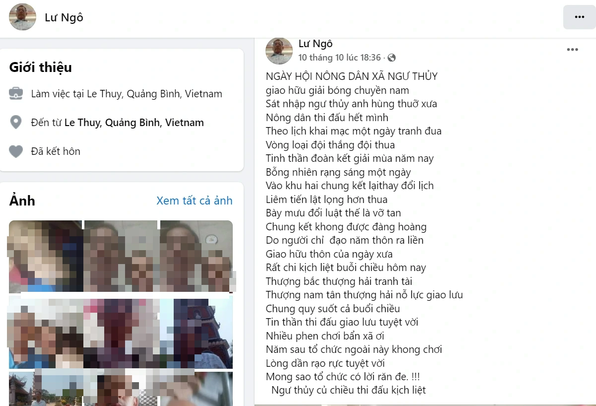 Vụ bị hành hung nghi do làm thơ đăng Facebook: Trưởng ban tổ chức giải bóng chuyền nói gì?