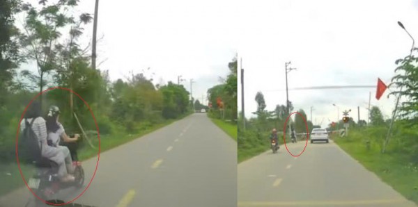 Xác minh 2 nữ sinh Hà Tĩnh liều lĩnh vượt gác chắn trước đầu tàu hỏa