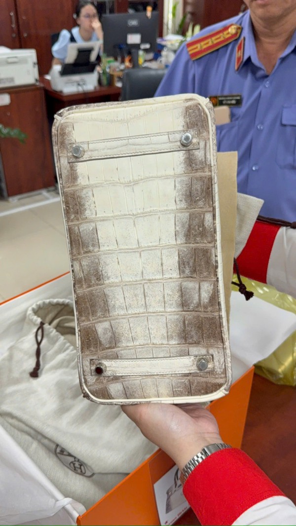 Đấu giá trực tuyến 2 túi HERMES của bà Trương Mỹ Lan