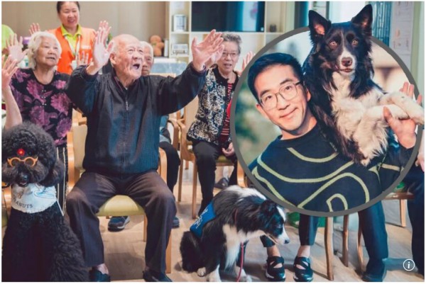 Bỏ công việc tốt để thành 'cha đẻ chó trị liệu' giúp người tự kỷ, trầm cảm Bỏ công việc tốt để thành 'cha đẻ chó trị liệu' giúp người tự kỷ, trầm cảm