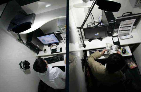 Cafe internet - 'khách sạn giá rẻ' giữa lòng Nhật Bản Cafe internet - 'khách sạn giá rẻ' giữa lòng Nhật Bản