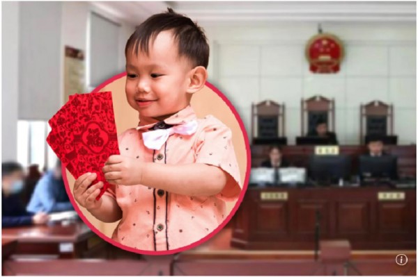 Cậu bé kiện cha đòi lại tiền lì xì tết Cậu bé kiện cha đòi lại tiền lì xì tết