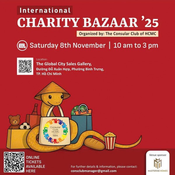 Hội chợ Từ thiện Quốc tế trở lại, tiếp tục tinh thần giao lưu văn hóa, vì cộng đồng