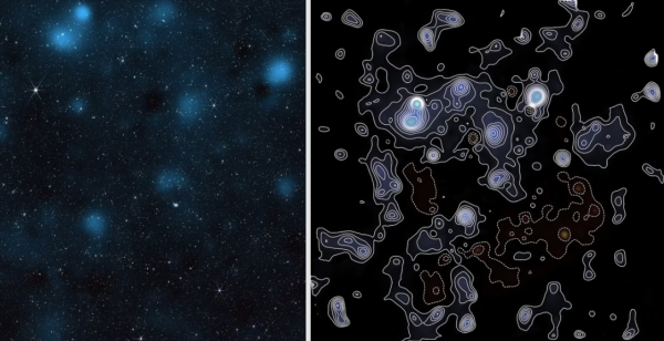 Lần đầu có bản đồ vật chất tối chi tiết nhất từ trước đến nay Lần đầu có bản đồ vật chất tối chi tiết nhất từ trước đến nay