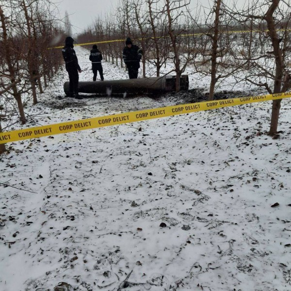 Mảnh vỡ tên lửa rơi xuống Moldova, gần biên giới Ukraine