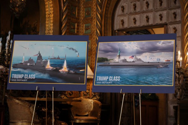 Mỹ chuẩn bị đóng lớp tàu chiến mới đặt tên theo Tổng thống Trump