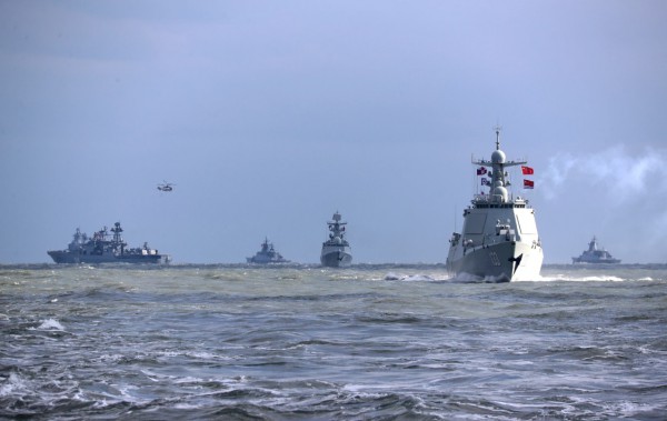 Nga, Trung Quốc diễn tập hải quân chung trên biển Nga, Trung Quốc diễn tập hải quân chung trên biển