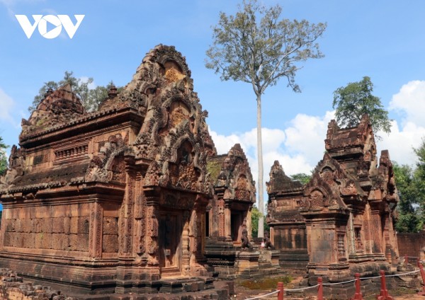 Ngôi đền Banteay Srei của những "nữ chiến binh" đế chế Angkor (Campuchia)