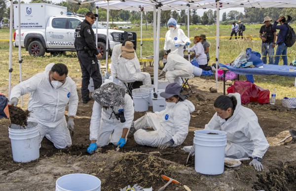 Phát hiện hơn 1.000 mảnh xương người ở thủ đô Mexico