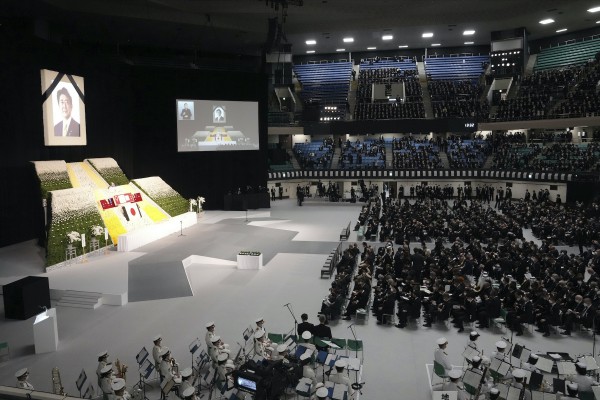 Quốc tang cố Thủ tướng Nhật Bản Abe Shinzo diễn ra trang trọng, xúc động