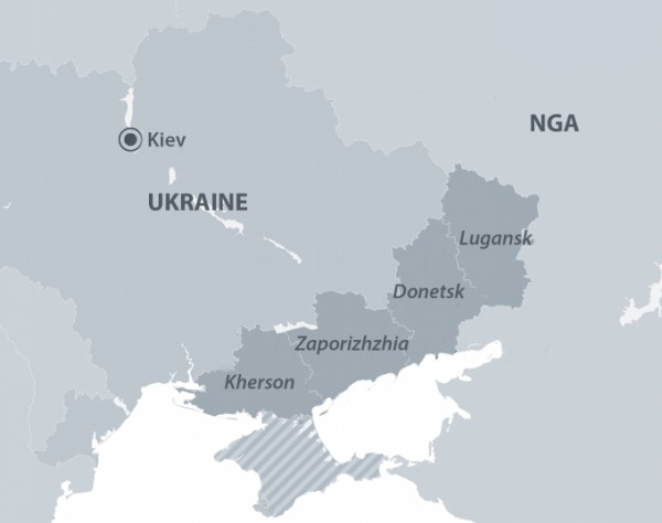 Quy trình bỏ phiếu sáp nhập 4 vùng ở Ukraine vào Nga diễn ra thế nào?