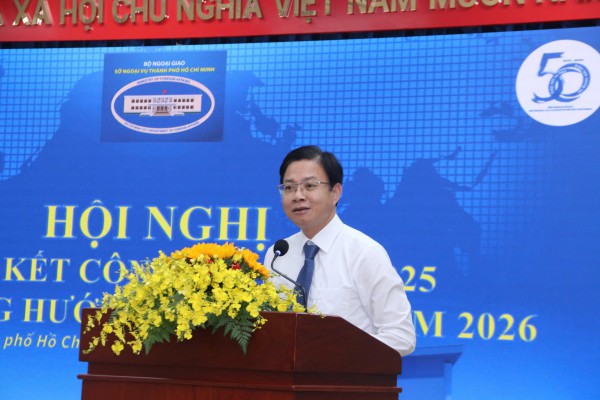 Sở Ngoại vụ TP. HCM với tầm nhìn để bứt phá trong năm 2026