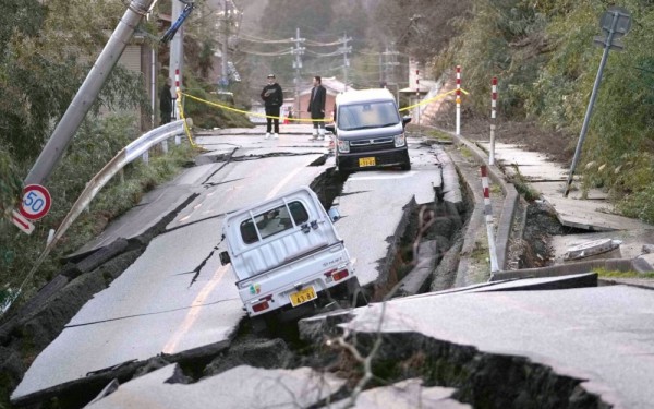 Số người thiệt mạng do động đất tại Nhật Bản tăng lên 65
