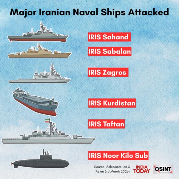 Tàu chiến liên tiếp bị đánh, Iran còn 'lá bài' nào cho sức mạnh biển?