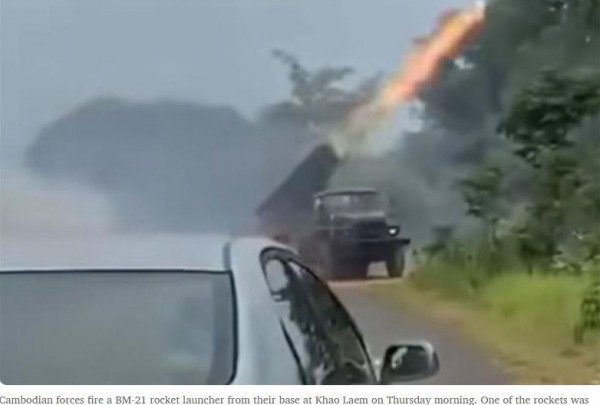 Thái Lan - Campuchia triển khai vũ khí hạng nặng, đã có thương vong Thái Lan - Campuchia triển khai vũ khí hạng nặng, đã có thương vong