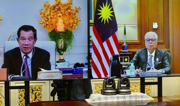 Thủ tướng Campuchia và Malaysia hội đàm trực tuyến thảo luận vấn đề Myanmar