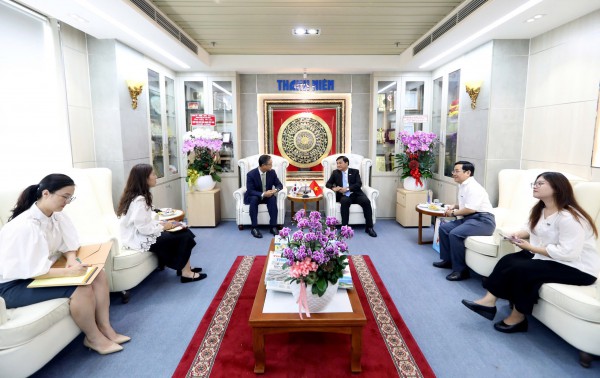 Tổng lãnh sự Hàn Quốc thăm Báo Thanh Niên, gợi mở nhiều dư địa hợp tác Tổng lãnh sự Hàn Quốc thăm Báo Thanh Niên, gợi mở nhiều dư địa hợp tác